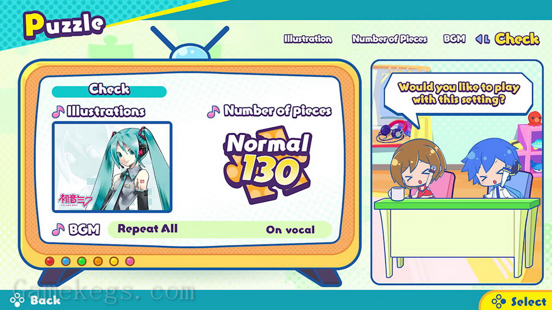 初音未来：漫感拼图.Hatsune Miku Jigsaw Puzzle