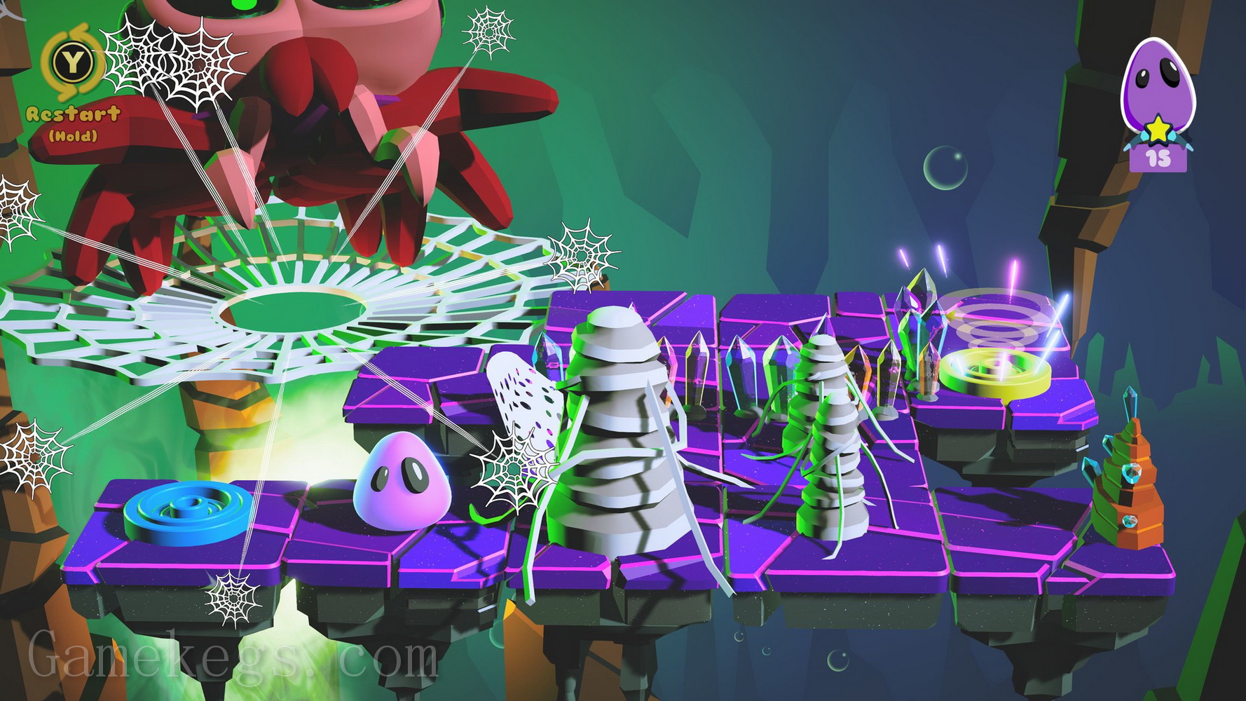 BouncyBoi in Puzzle Land