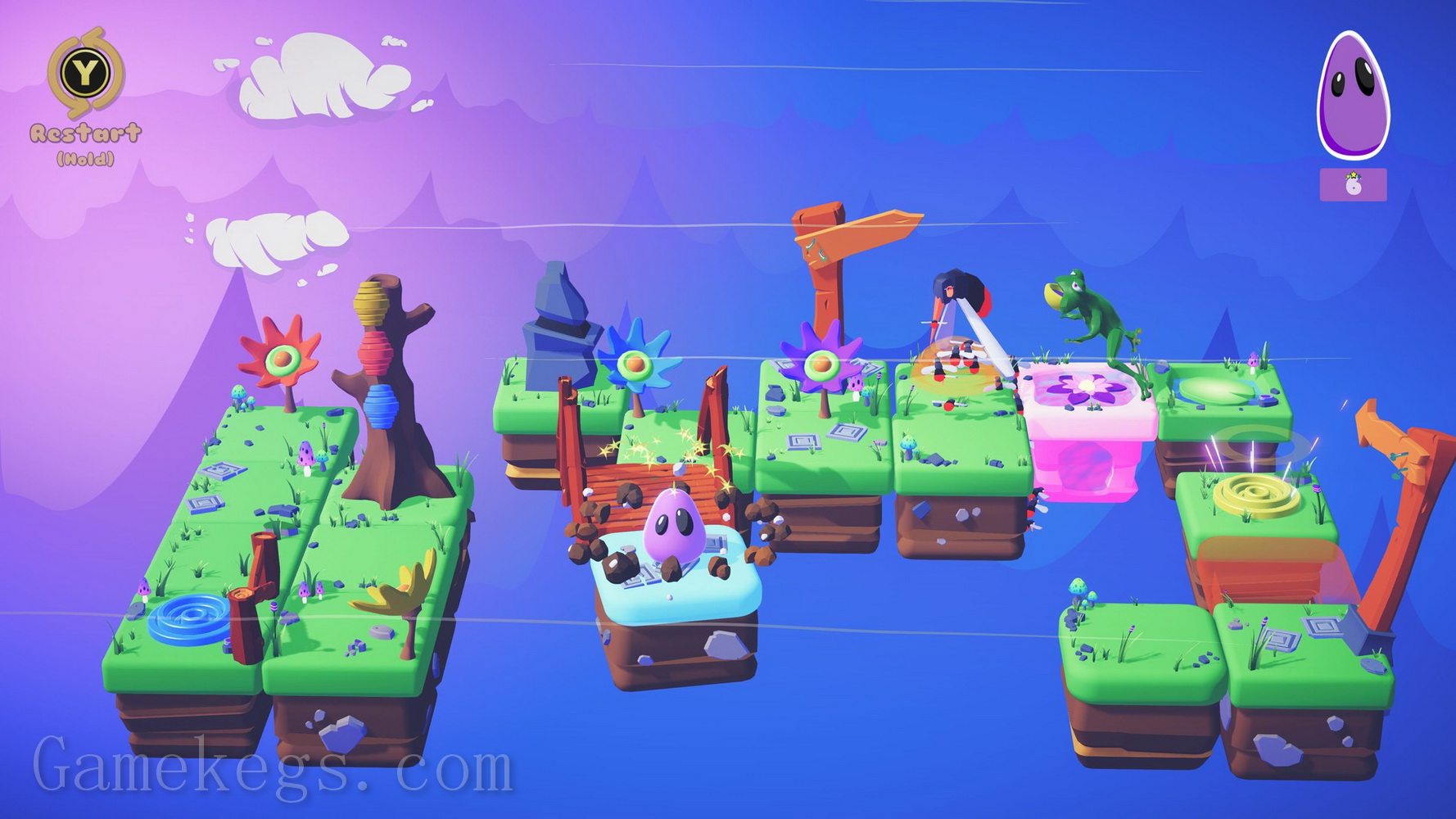 BouncyBoi in Puzzle Land