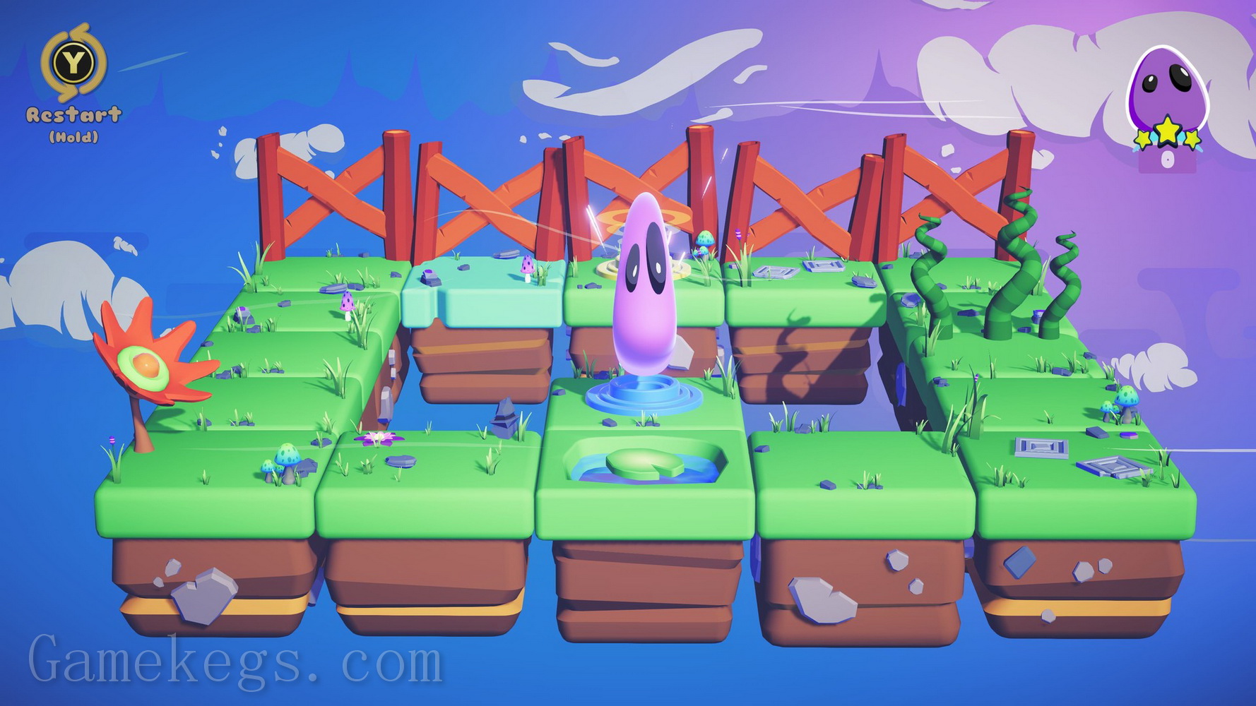 BouncyBoi in Puzzle Land
