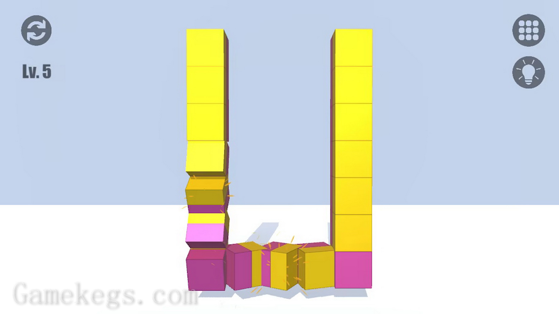 翻滚的瓷砖.Tile Flip