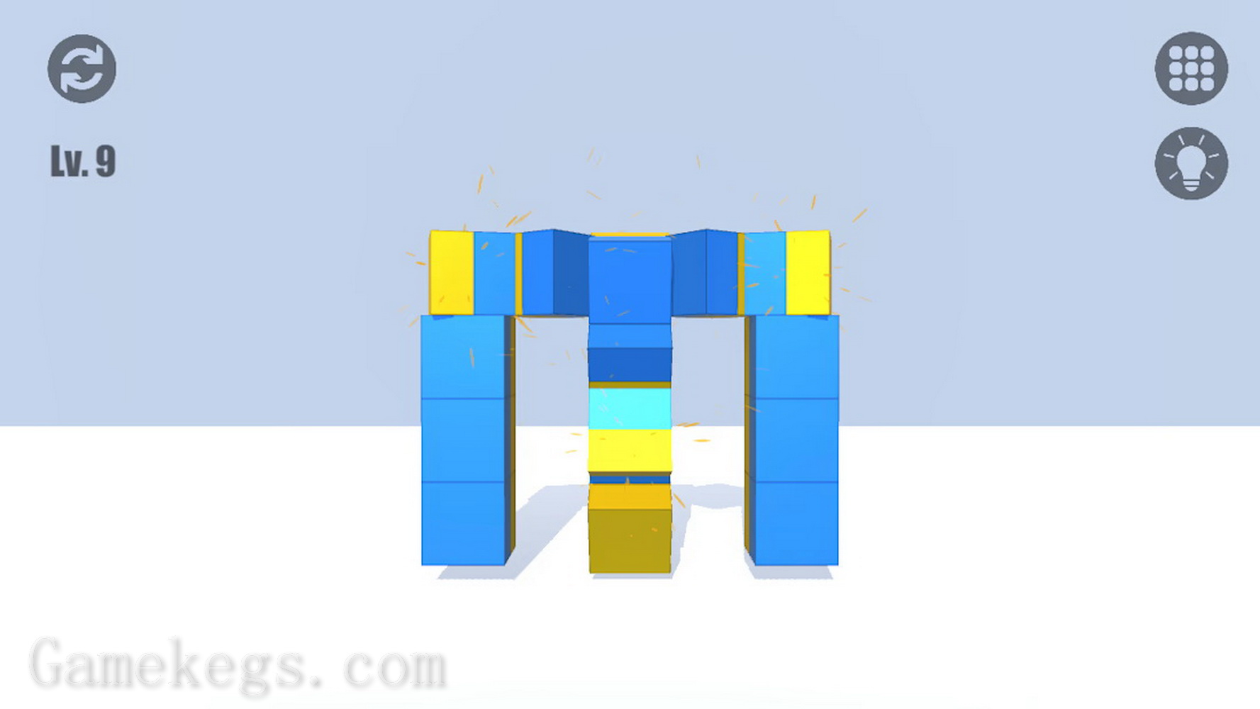 翻滚的瓷砖.Tile Flip