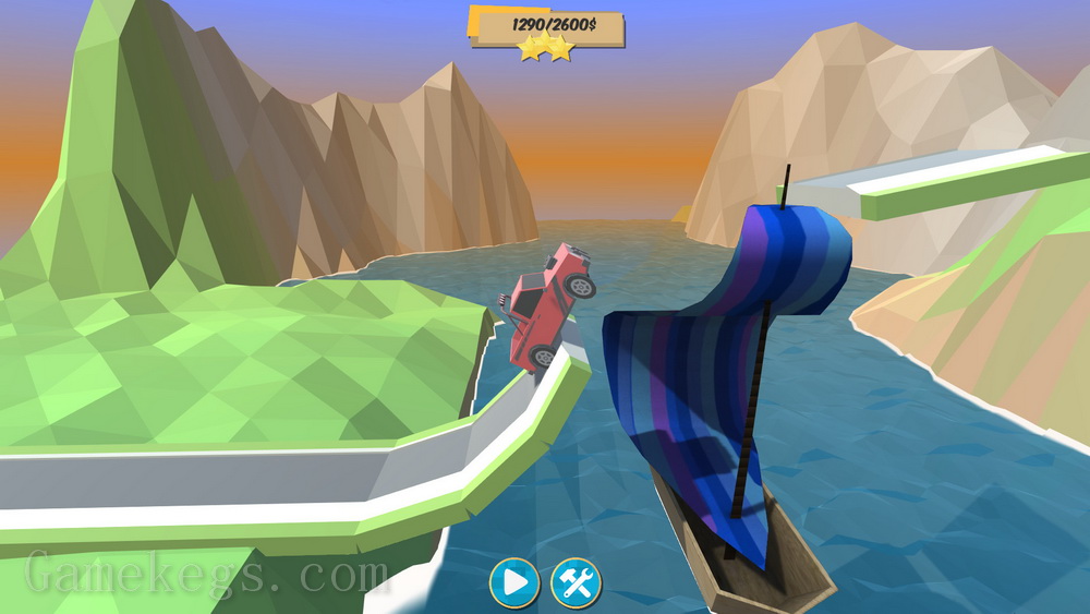 桥梁建造者：赛车.Bridge Builder Racer