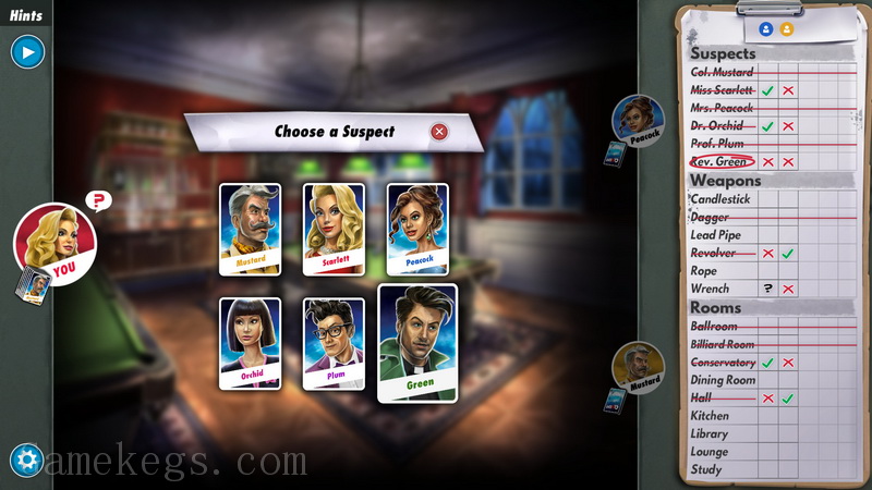 妙探寻凶 .Clue：The Classic Mystery Game