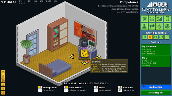 挖矿大亨模拟器.Crypto Miner Tycoon Simulator