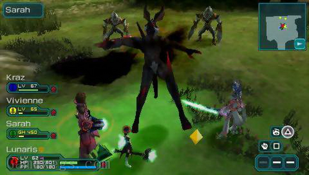 梦幻之星：携带版2.Phantasy Star Portable 2