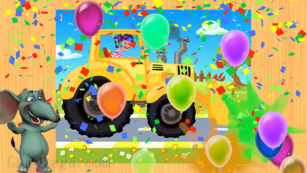 汽车拼图游戏.Cars Puzzles Game – Funny Car & Trucks Preschool Jigsaw Education Learning Puzzle Games for Babies, Kids & Toddlers