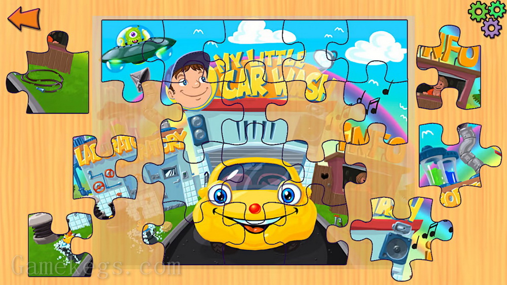 汽车拼图游戏.Cars Puzzles Game – Funny Car & Trucks Preschool Jigsaw Education Learning Puzzle Games for Babies, Kids & Toddlers