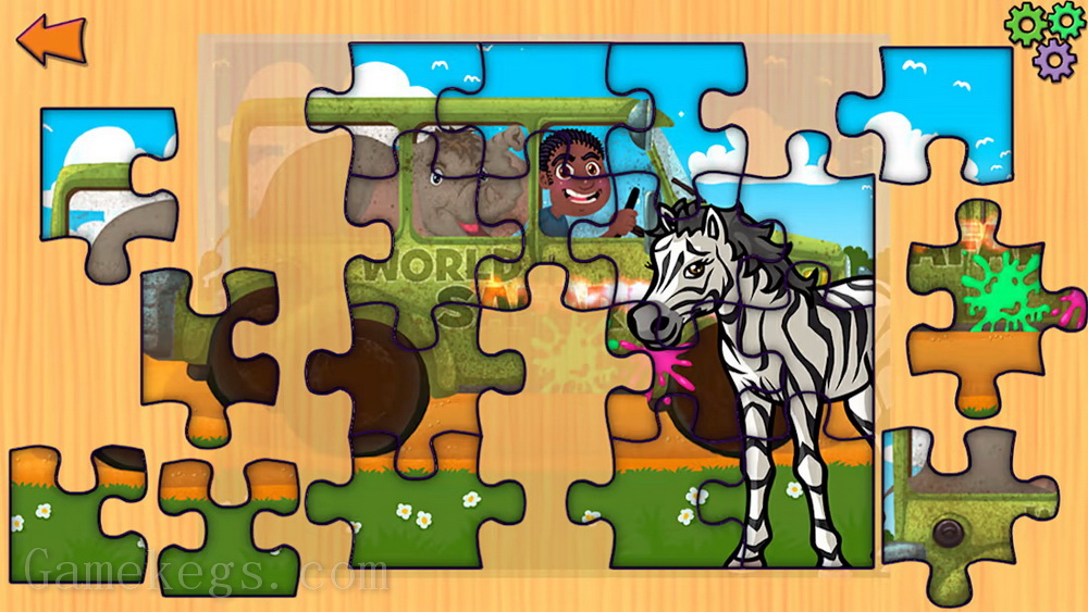汽车拼图游戏.Cars Puzzles Game – Funny Car & Trucks Preschool Jigsaw Education Learning Puzzle Games for Babies, Kids & Toddlers
