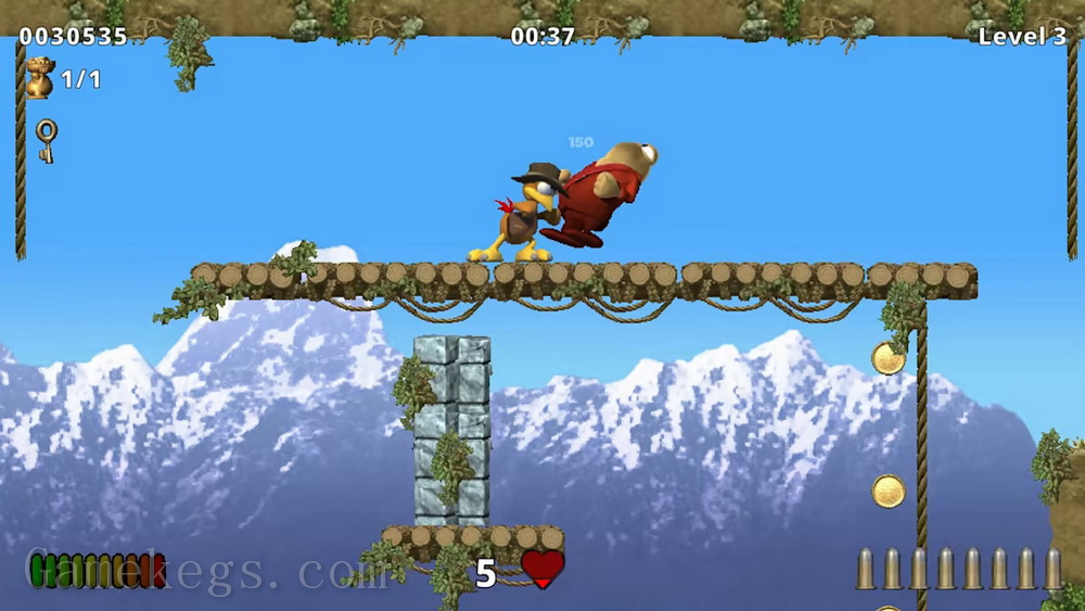 莫汉翡翠跑跳大冒险：陷阱和珍宝2.Moorhuhn Jump and Run: Traps and Treasures 2