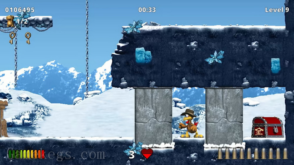 莫汉翡翠跑跳大冒险：陷阱和珍宝2.Moorhuhn Jump and Run: Traps and Treasures 2