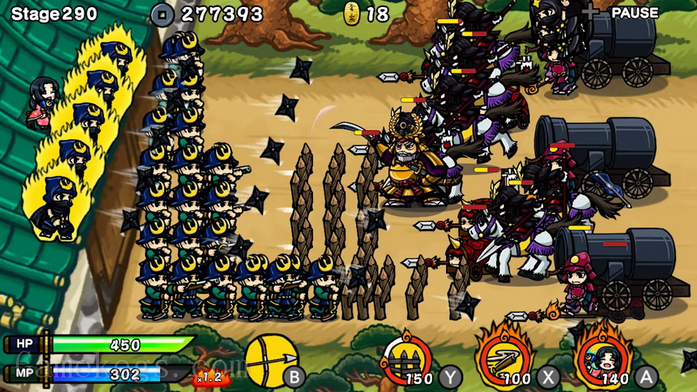武士防御战：忍者战争.Samurai Defender: Ninja Warfare