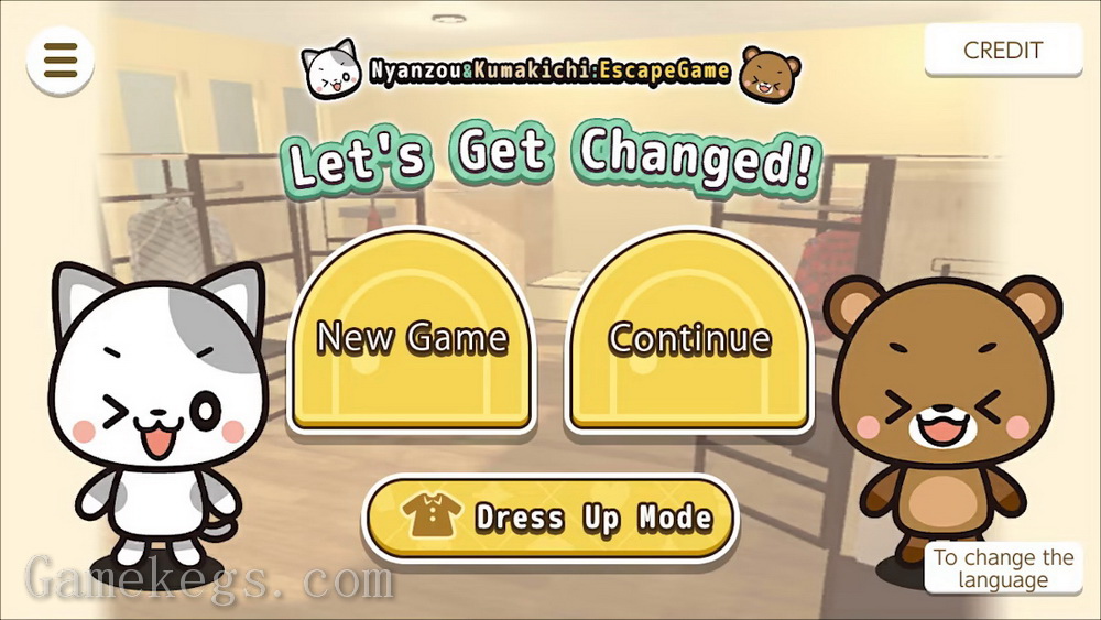 换装吧！喵藏与熊吉：逃脱游戏.Let’s Get Changed! Nyanzou & Kumakichi: Escape Game