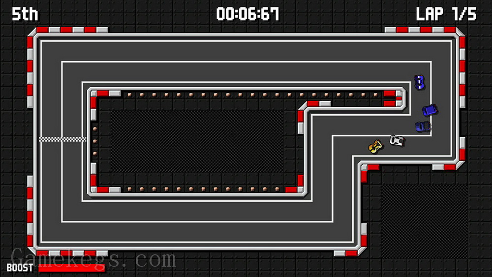 复古像素赛车手.Flatout Pixel Racing