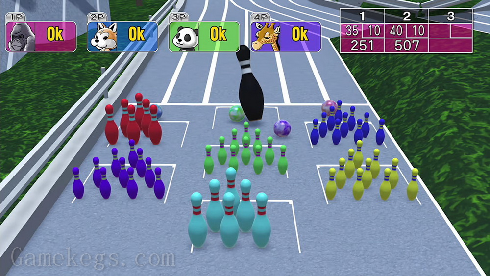 击倒保龄球.Knock ‘Em Down! Bowling