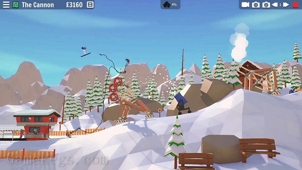 当滑雪升降机发生了故障.When Ski Lifts Go Wrong