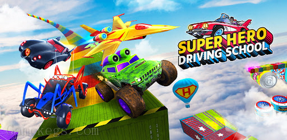 超级英雄驾驶学校.Super Hero Driving School