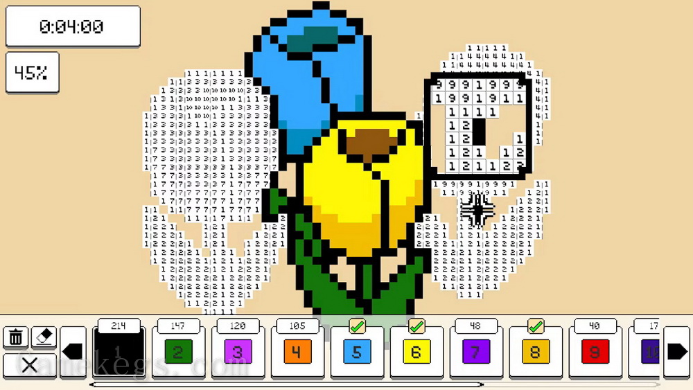 着色像素：集合1.Coloring Pixels: Collection 1