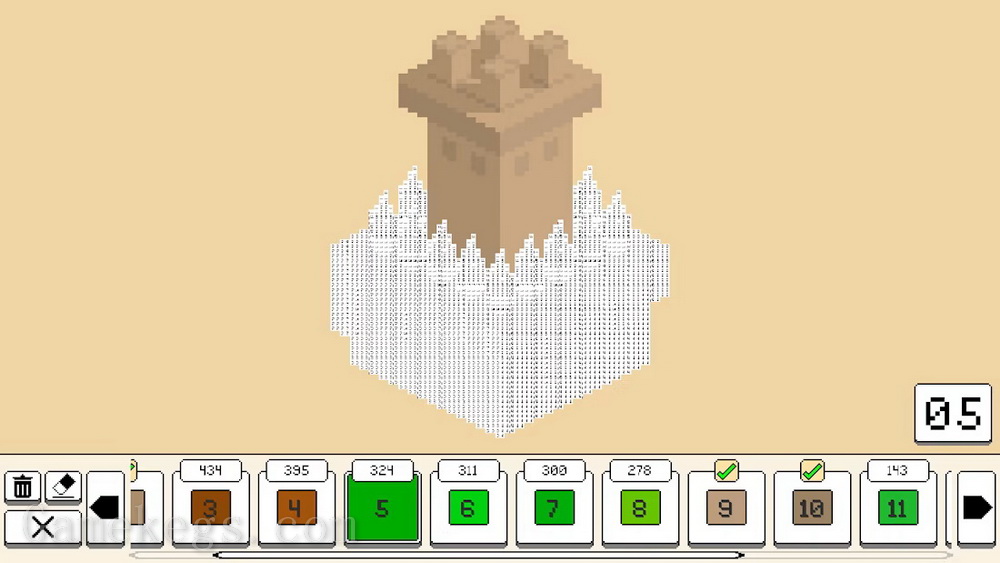 着色像素：集合1.Coloring Pixels: Collection 1
