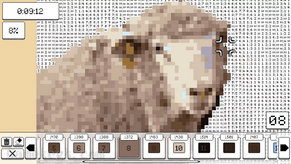 着色像素：集合1.Coloring Pixels: Collection 1