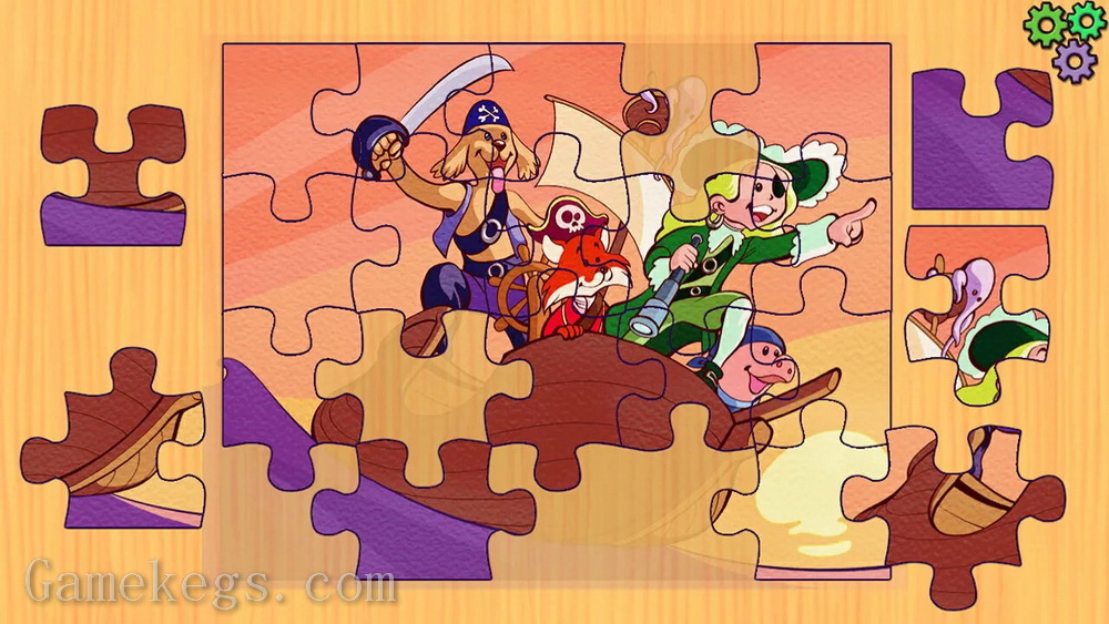 海盗拼图.Pirates Jigsaw Puzzle – Pirates Jigsaw Puzzle Education Adventure