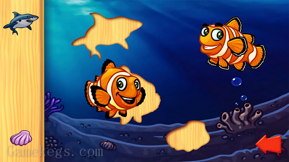 海洋动物拼图.Ocean Animals Puzzle – Preschool Animal Learning Puzzles Game for Kids & Toddlers
