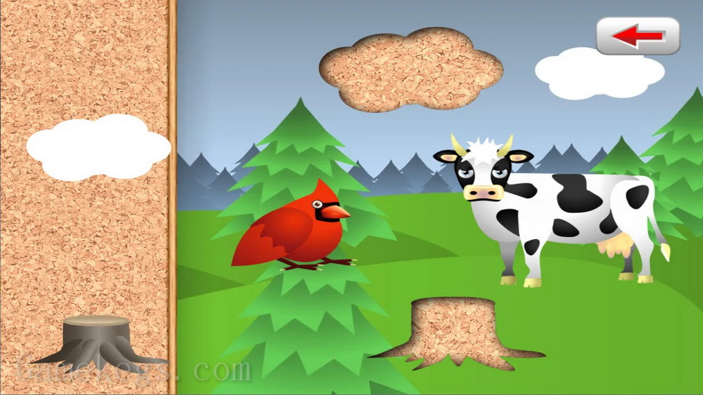 幼儿和儿童动物拼图.Animal Puzzle for Toddlers and Kids