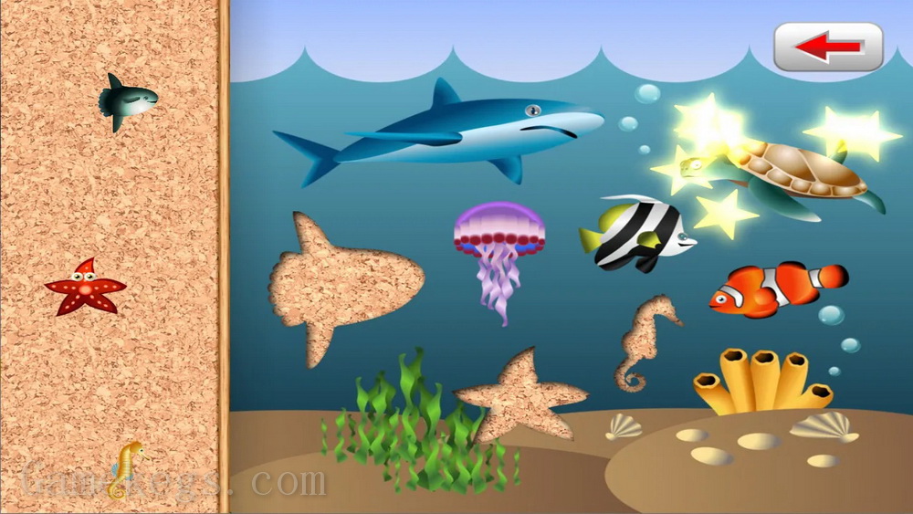 幼儿和儿童动物拼图.Animal Puzzle for Toddlers and Kids