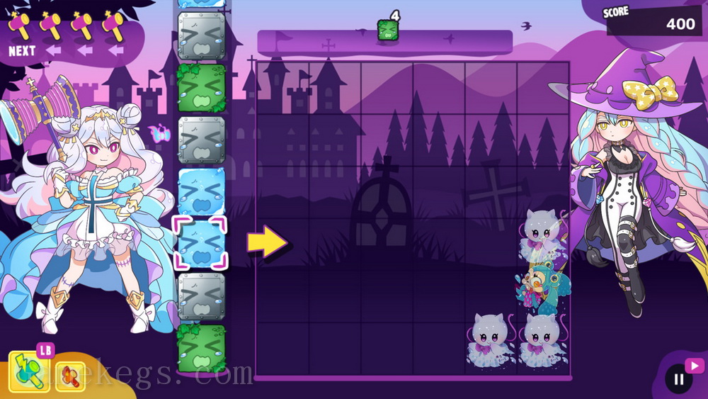 横行方块之魔锤.Refreshing Sideways Puzzle Ghost Hammer