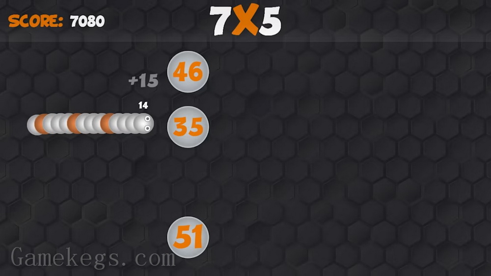 数学之蛇！酷酷的教育游戏.Snake of Maths! Cool Education Game