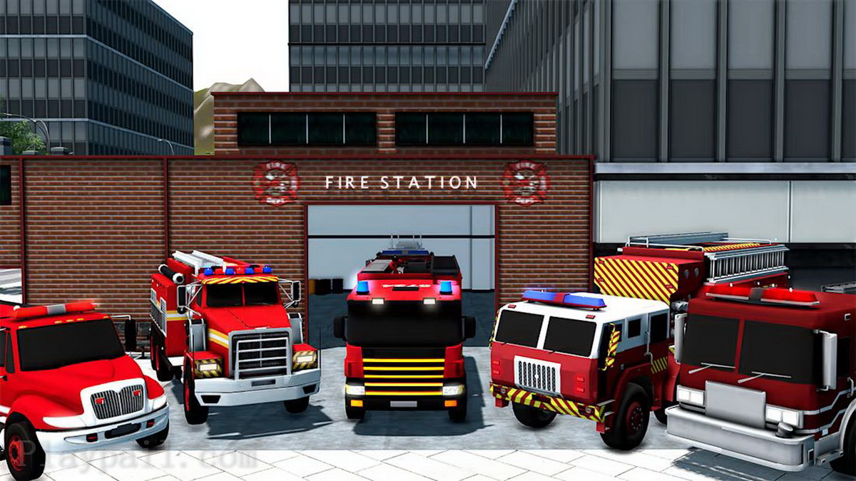 消防员：消防车模拟器2022.Firefighter: Car Fire Truck Sim Driving 2022 Simulator