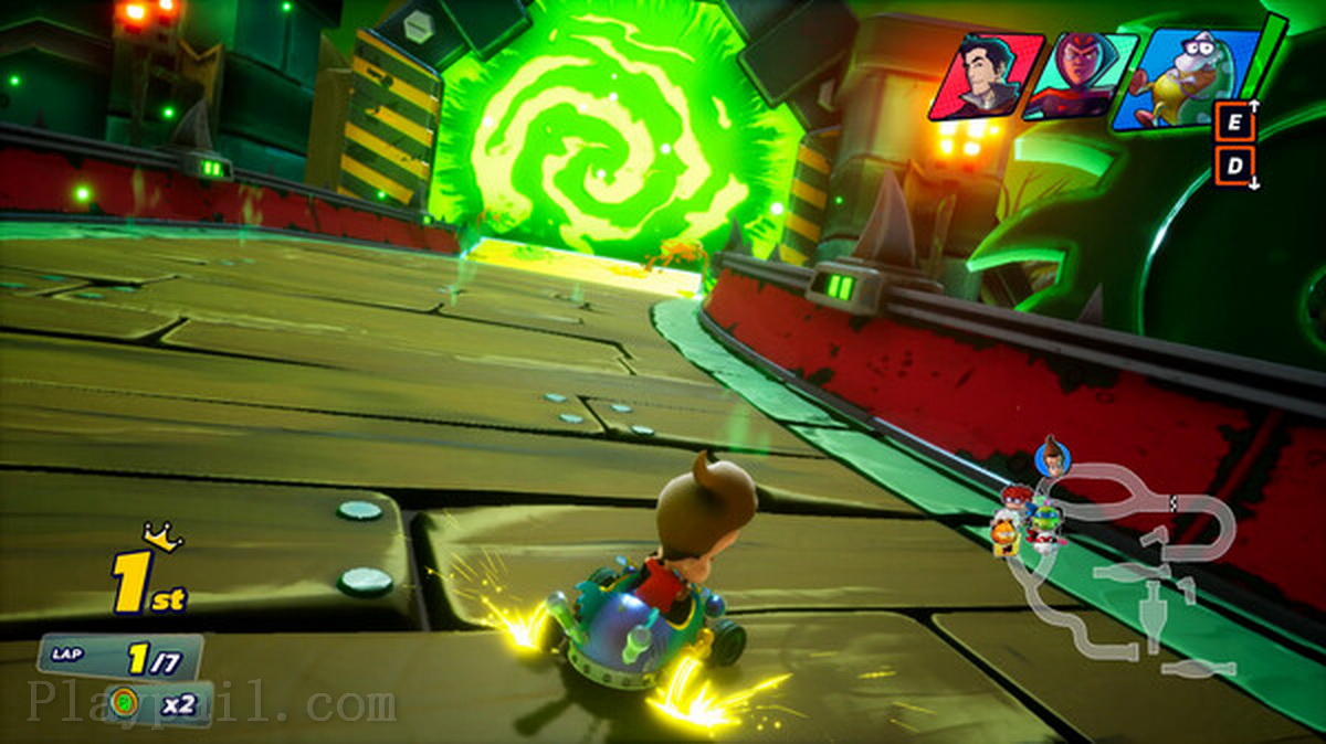 尼克卡通赛车手3：黏性高速.Nickelodeon Kart Racers 3: Slime Speedway
