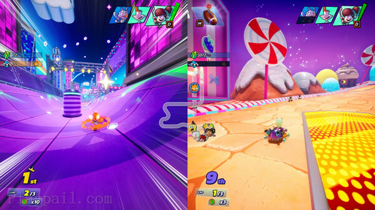 尼克卡通赛车手3：黏性高速.Nickelodeon Kart Racers 3: Slime Speedway