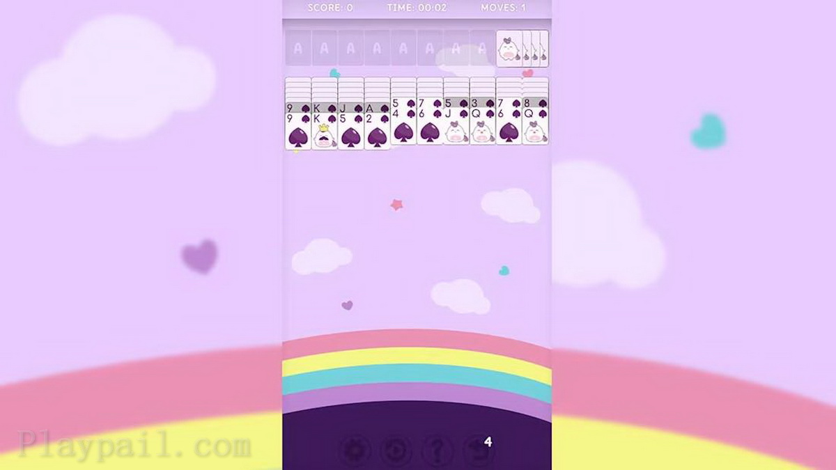 卡哇伊纸牌3合1.Kawaii Solitaire 3 in 1