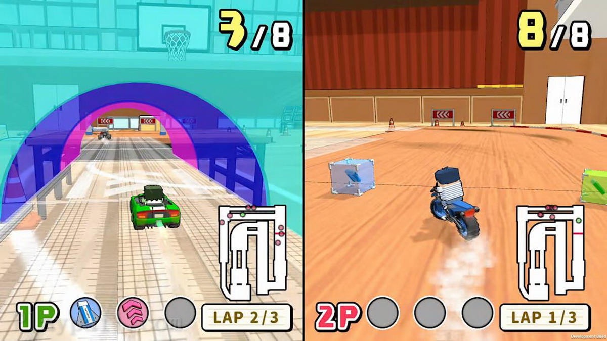 学校GP赛车.School Race GP