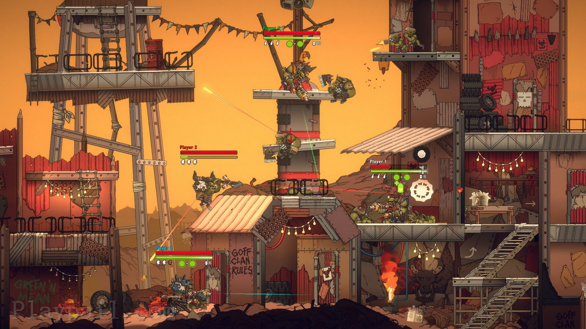 战锤 40K：枪声、鲜血和铁拳.Warhammer 40,000：Shootas, Blood & Teef