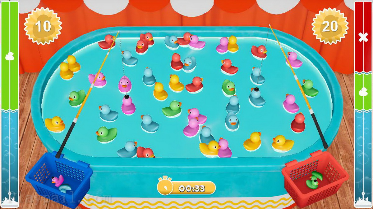 钓鸭子游戏.Fishing Ducks