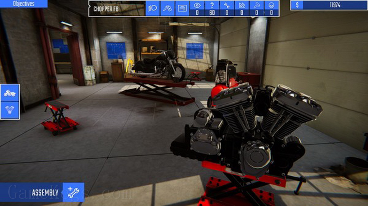 摩托工坊：机修模拟器.Biker Garage: Mechanic Simulator