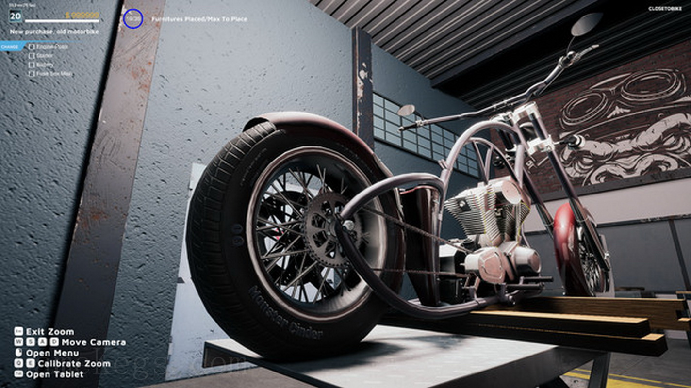 摩托车机械师模拟器2021.Motorcycle Mechanic Simulator 2021
