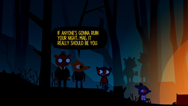 林中之夜.Night in the Woods