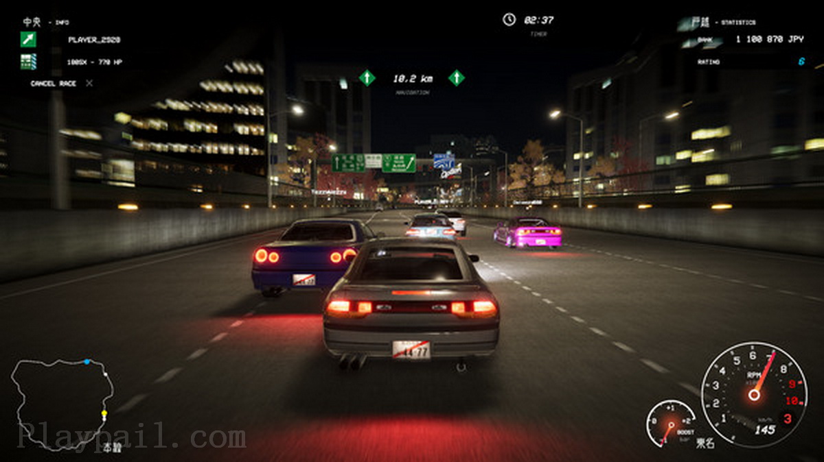 赛车和公路驾驶模拟器游戏.Kanjozoku Game Racer – Car Racing & Highway Driving Simulator Games