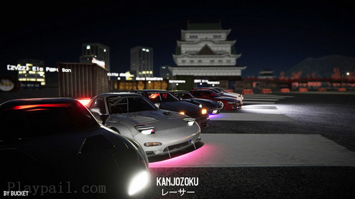 赛车和公路驾驶模拟器游戏.Kanjozoku Game Racer – Car Racing & Highway Driving Simulator Games