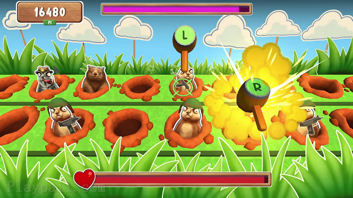 街机：地鼠的复仇.Arcade Machine: Gopher’s Revenge