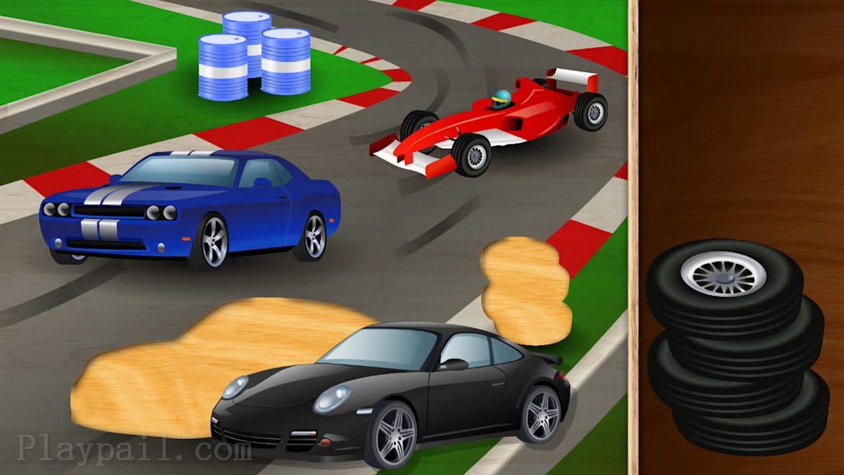 幼儿和儿童汽车拼图.Car Puzzle for Toddlers and Kids