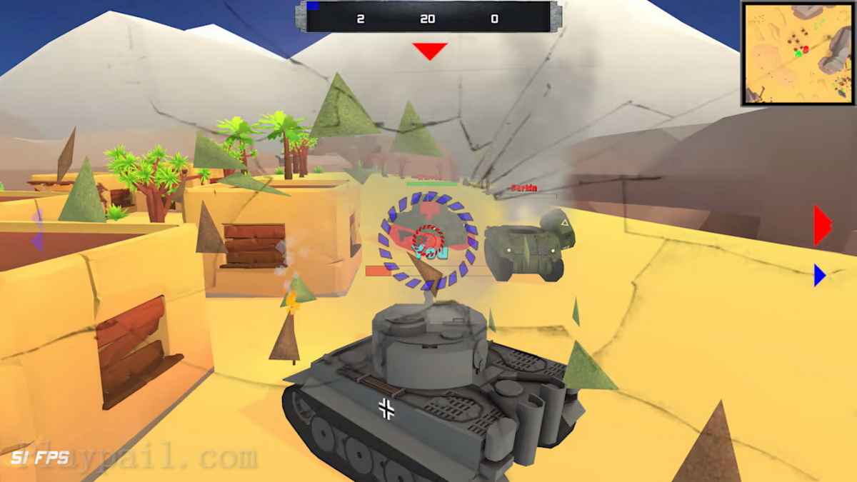 第二次世界大战：坦克战斗竞技场.WWII Tank Battle Arena