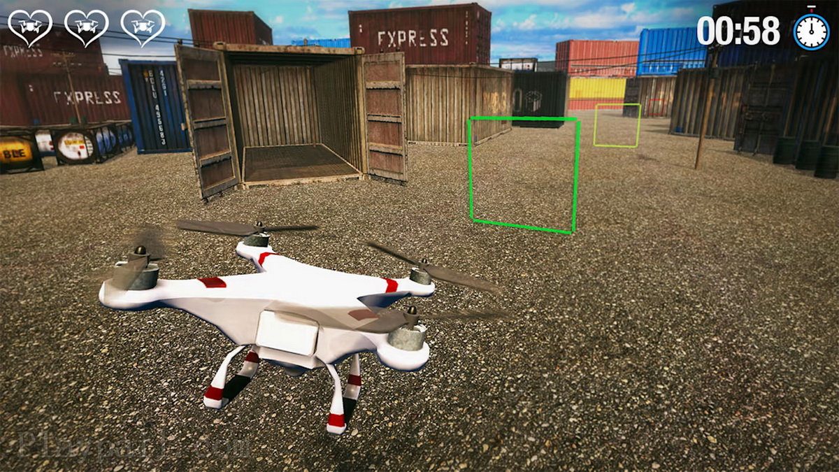 无人机竞赛.Drone Race Simulator