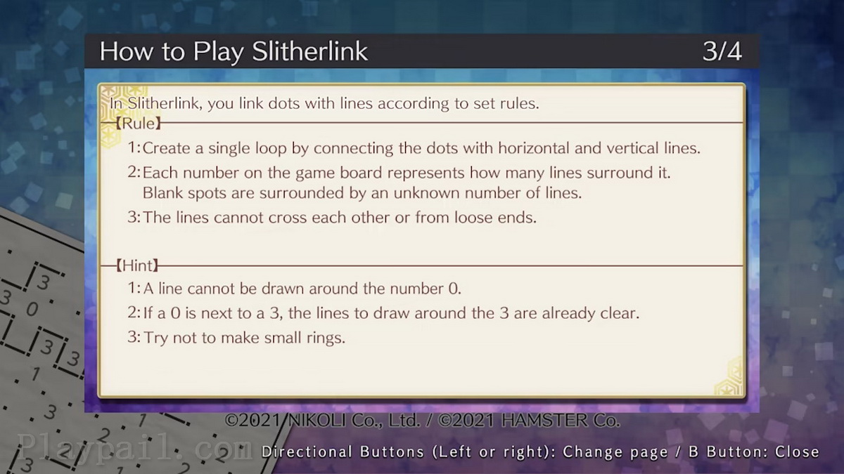 Puzzle by Nikoli S Slitherlink