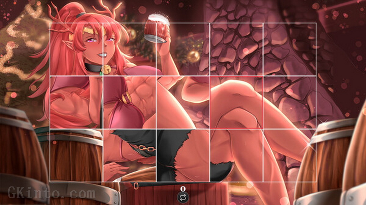 圣诞精灵拼图.Elves Christmas Hentai Puzzle