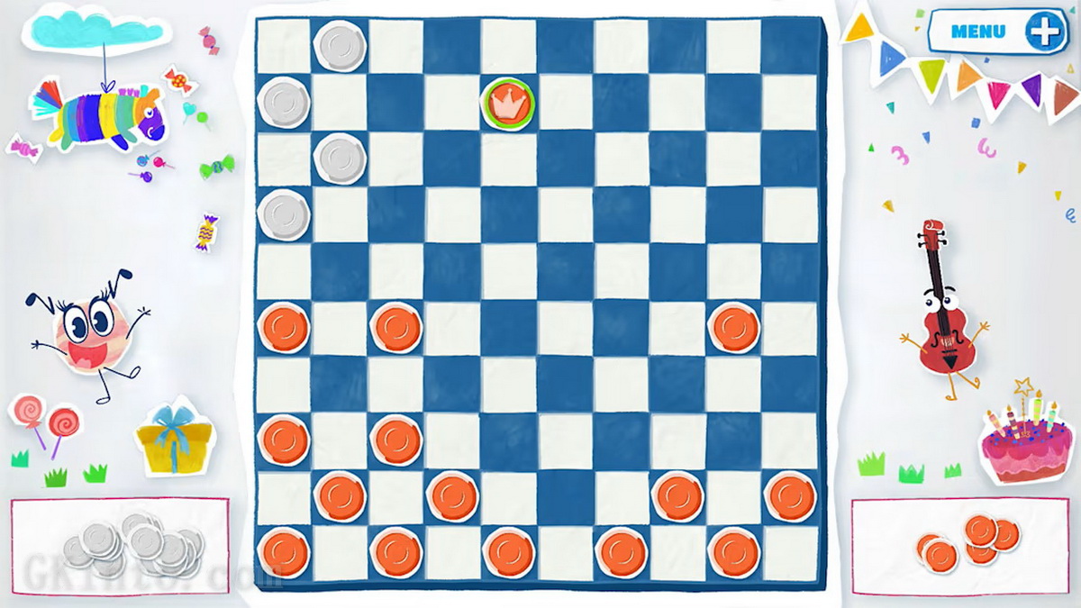 儿童派对跳棋.Kids Party Checkers