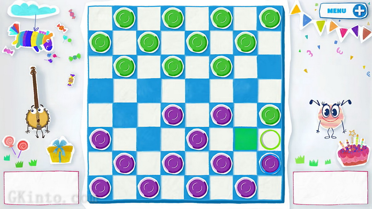 儿童派对跳棋.Kids Party Checkers